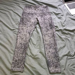 Lululemon 7/8 length high rise leggings